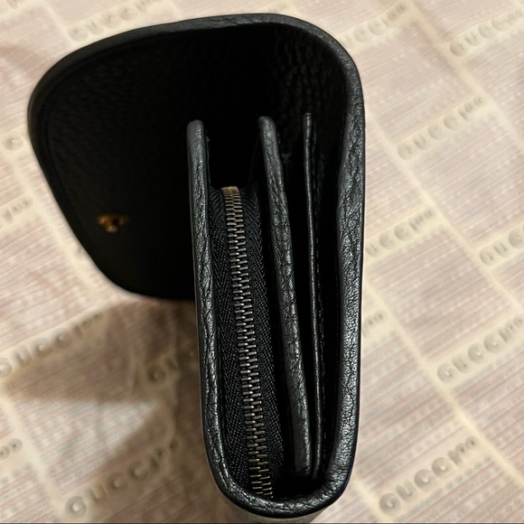 NEW Authentic RARE Gucci Marmont Large/Long Continental Leather Wallet - Picture 9 of 16